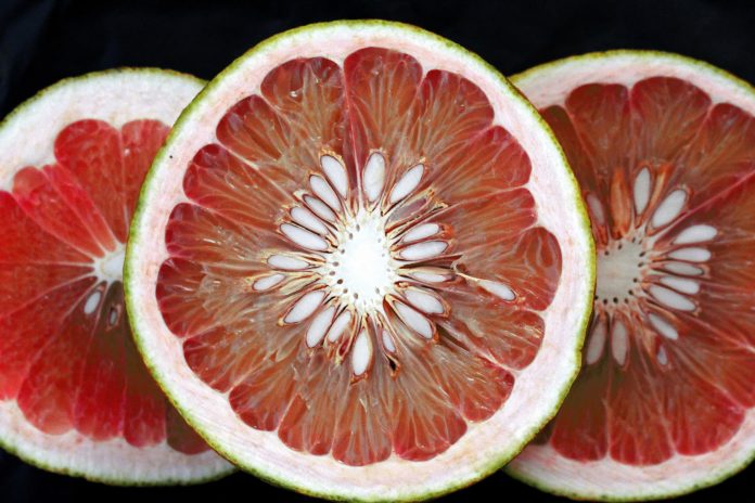 grapefruit or pomelo.