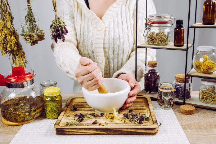 woman herbalist